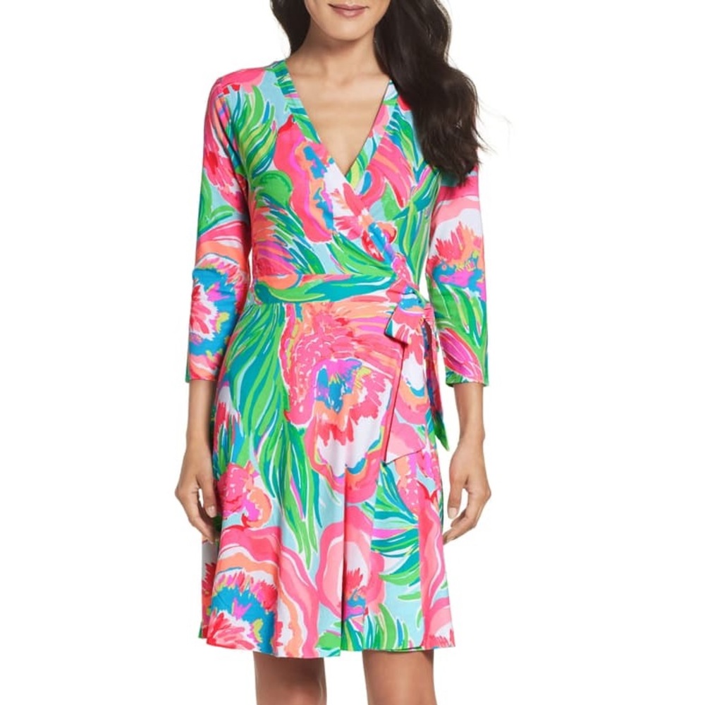 Lilly Pulitzer Emilia Wrap Paradise Bound Small